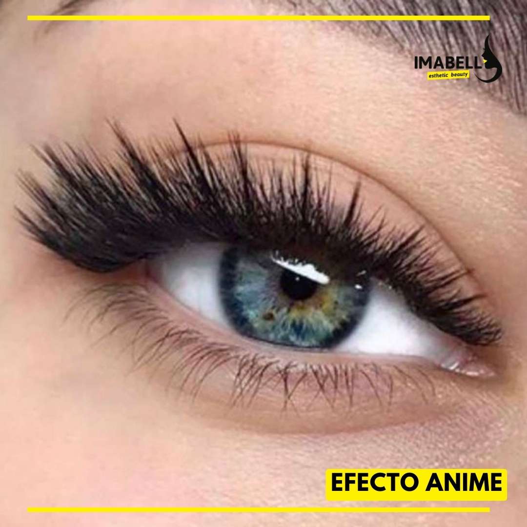 pestañas efecto anime